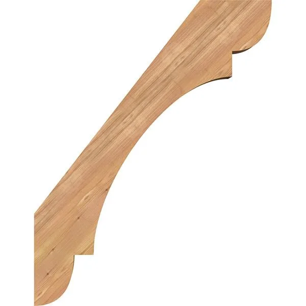 5 1/2x22W x 28x22D x 36x22H Olympic Smooth Brace - Western Red Cedar