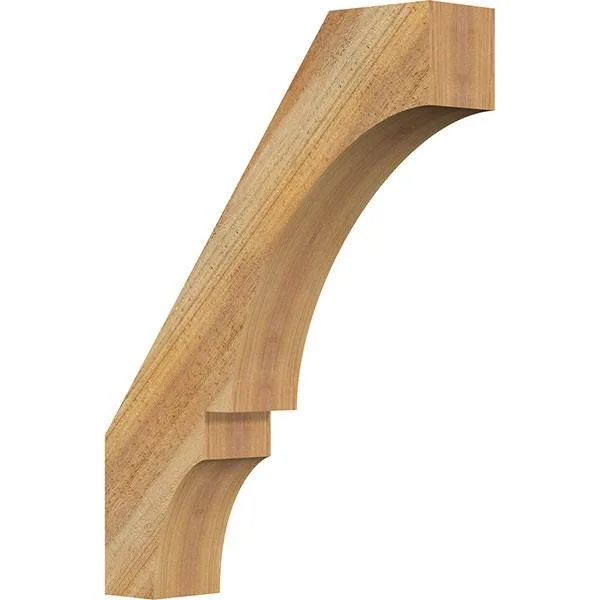 4x22W x 18x22D x 24x22H Balboa Rough Sawn Brace, Western Red Cedar