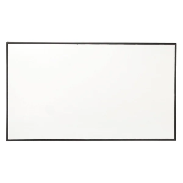 Cole & Grey Wood Wall Mirror, Black