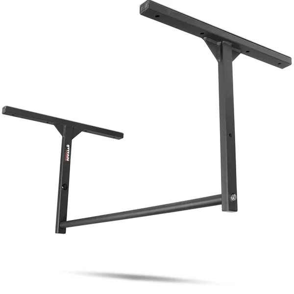 Titan Fitness Medium Stud Mounted Pull Up Bar - Chin Up 9& Ceiling Wall Mount