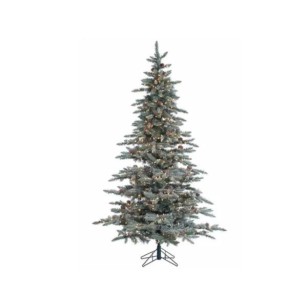Sterling 7.5& Lightly Flocked McKinley Pine Artificial Christmas Tree