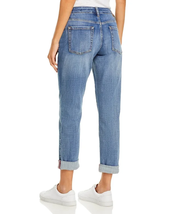 Jag-Carter Mid Rise Girlfriend Jeans 14