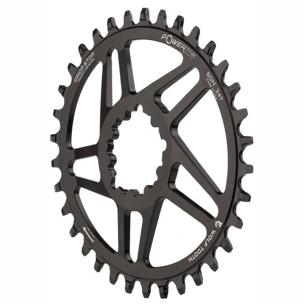 Wolf Tooth Components Direct Mount Drop-Stop Oval 32T Chainring for SRAM