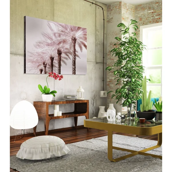 Stately Palms -Premium Gallery Wrapped Canvas - 18 x 27