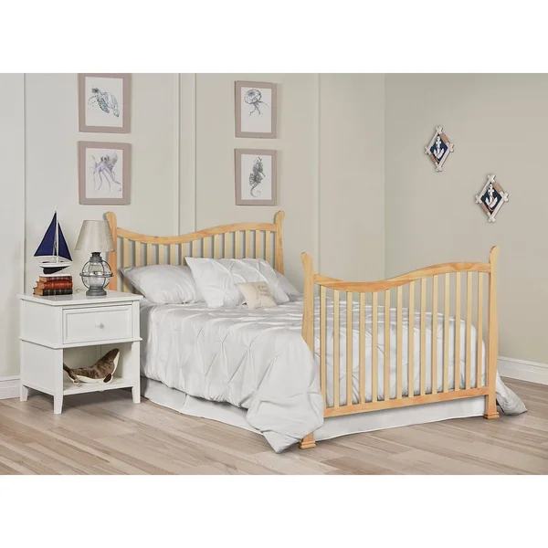 Dream on Me Violet 7 in 1 Convertible Life Style Crib - Natural