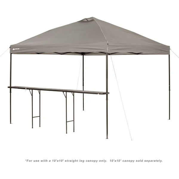 Ozark Trail Bar Height 10& Folding Canopy Table