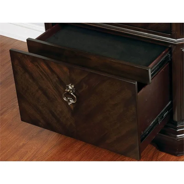 Furniture of America Efren Traditional 5-Drawer Wood Chest in Espresso