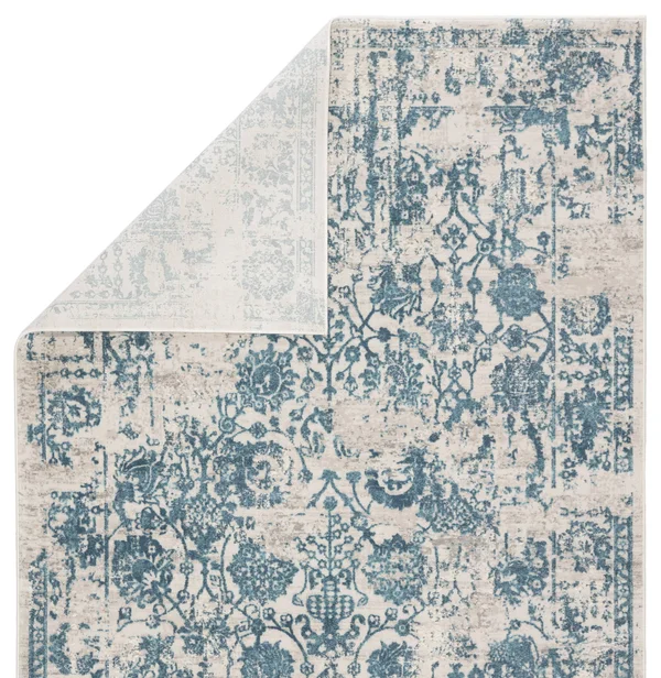 Jaipur Cirque Clara CIQ17 Silver Area Rug - 7&6x22x9&6x22