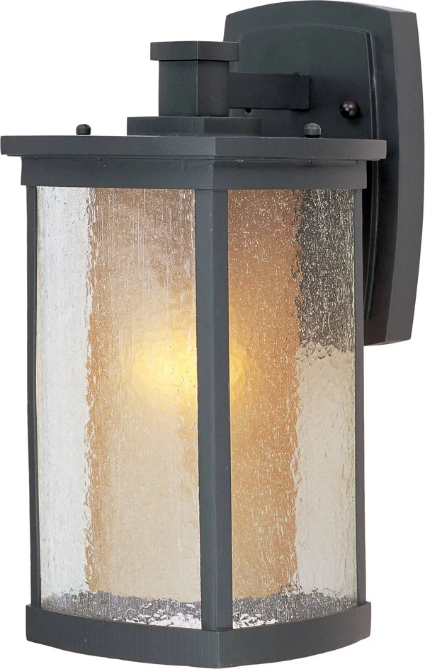 Maxim Lighting 3153CDWSBZ Bungalow Outdoor Wall Light, Bronze