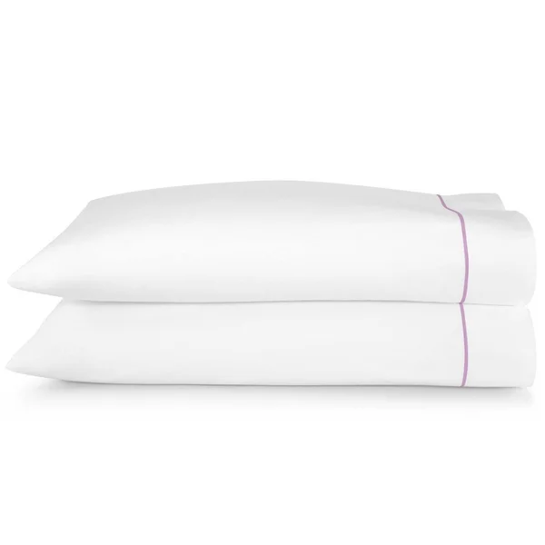 Peacock Alley Lilac Boutique Percale Pillow Cases -King