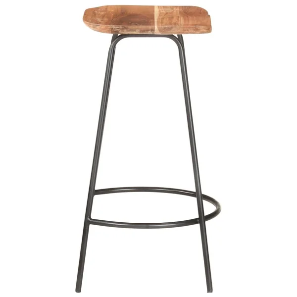 vidaXL Bar Stools 4 Pcs Solid Acacia Wood
