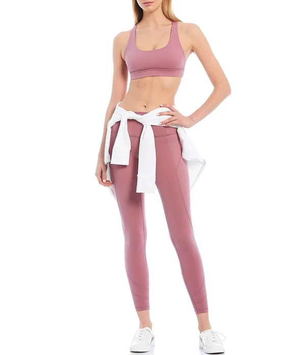 Antonio Melani Inspire 28 High-Tech Interlock Knit 4-Way Stretch Hidden Waistband Pocket Leggings - XL
