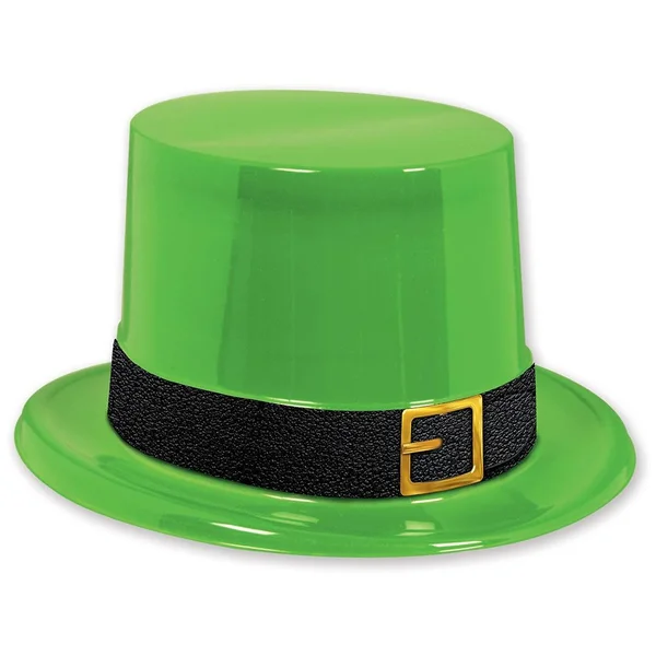 Club Green St. Patrick's Day Party Leprechaun Top Hats (Pack of 25)