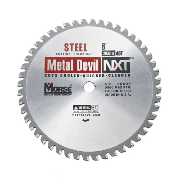 MK Morse 8x22 NXT Steel Circular Saw Blade 48 Tooth