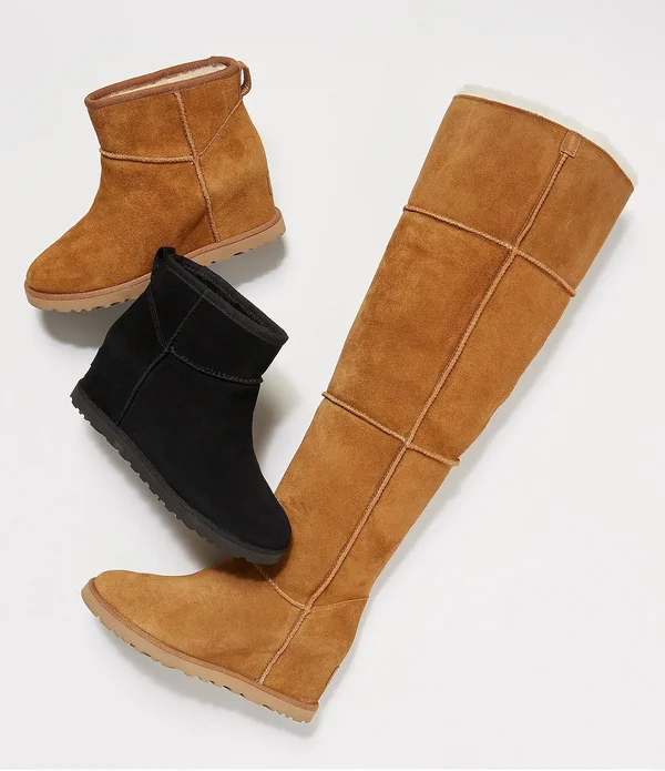 Ugg Women's Classic Femme Over-The-Knee Boots 7.5 - Black