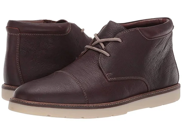Men's Clarks Grandin Top Chukka Boot - Dark Brown - Size 11.5