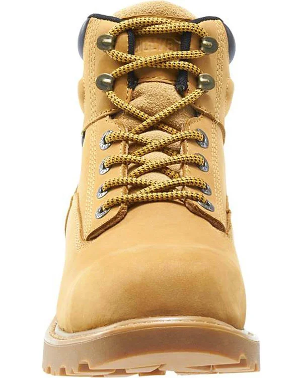 Wolverine Men's Floorhand 6in Waterproof Work Boot - Wheat - 7.5 M