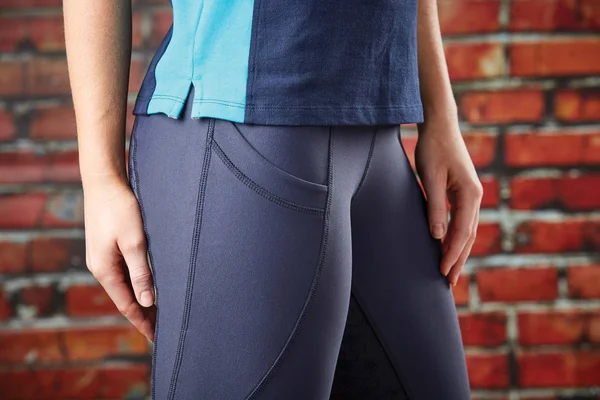 Dublin Performance Compression Tight Navy Ladies 10/28x22