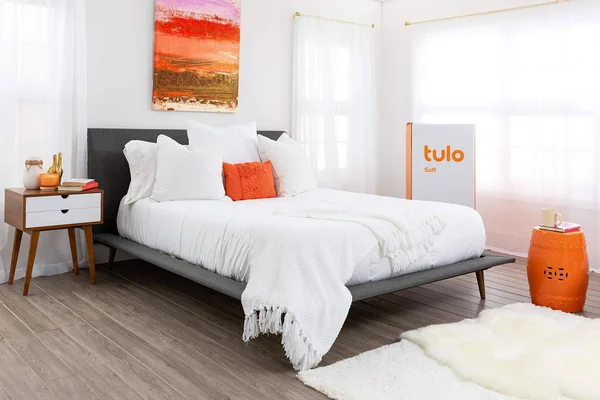 Tulo Soft Foam Mattress - Queen size, for Great Sleep and Shoulder and Hip Pressure Relief