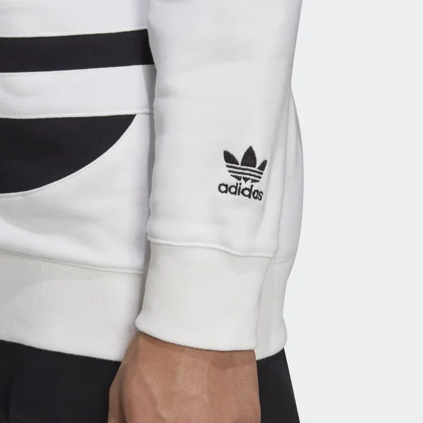 Adidas Originals Big Trefoil Hoodie White - Men's, Size: XS