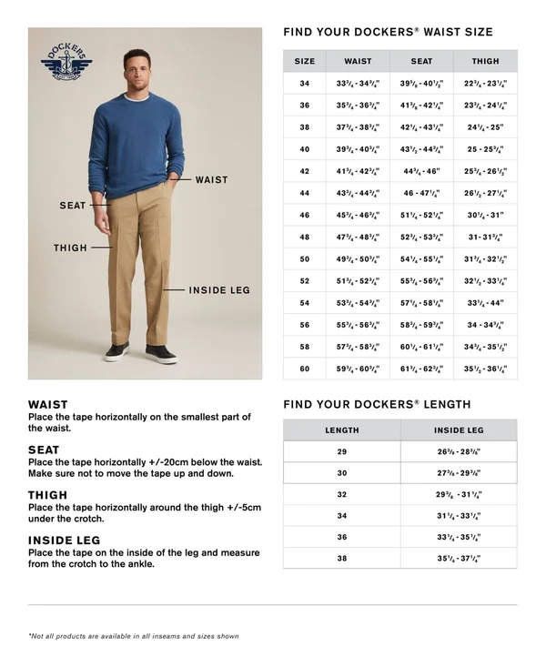 Dockers Big & Tall Classic Fit Signature Khaki Lux Cotton Stretch Pleated Pants - 48 32, Brown