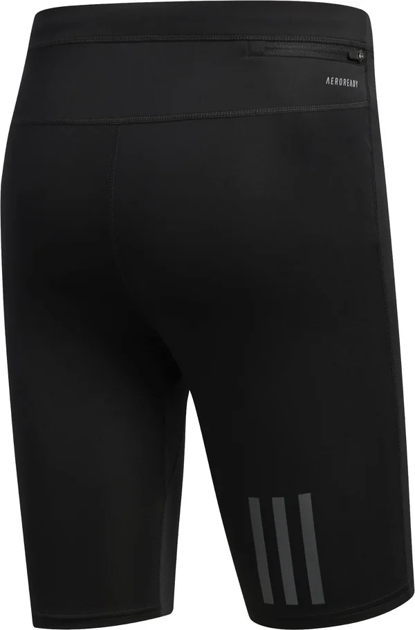 Adidas Own The Run Mens Short Running Tights - Black-M