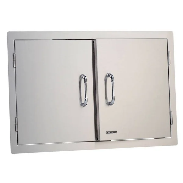 Bull Outdoor Products Stainless Steel Double Access Doors & Outlaw Grill Head