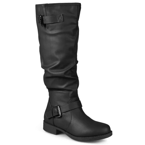 Journee Collection Women's Wide Calf Stormy Boot - Black