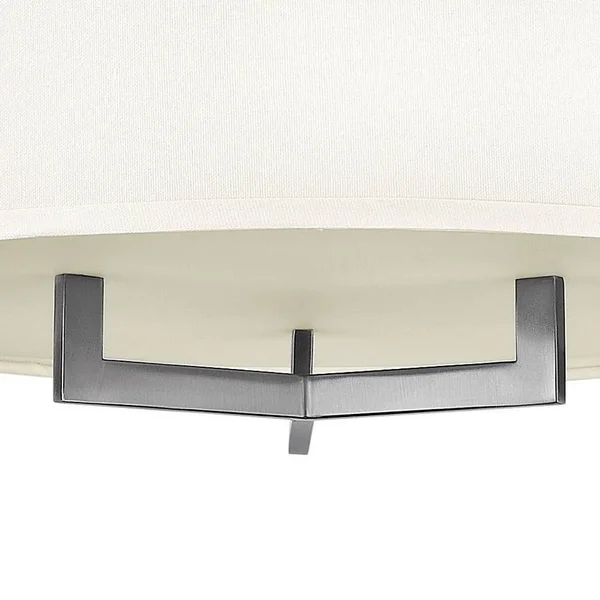 Hinkley Lighting 3211BR Hampton Semi Flush Mount Light, Brushed Bronze