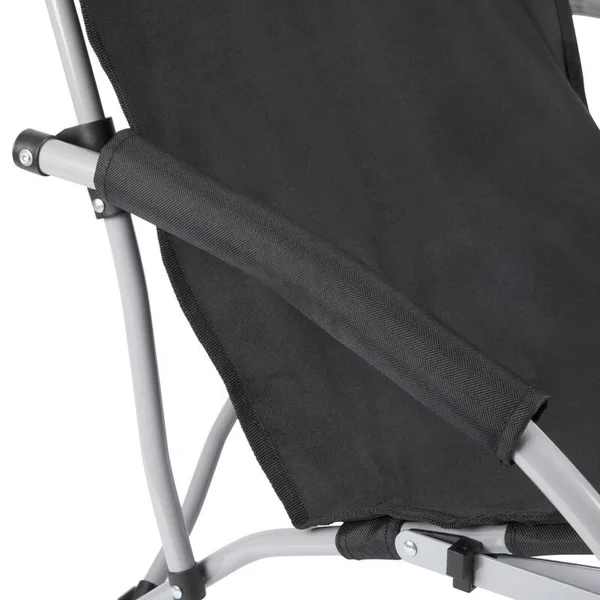 Oregon Ducks Black Tranquility Beach Chair - 25.4 x 21.7 x 25.1 inches