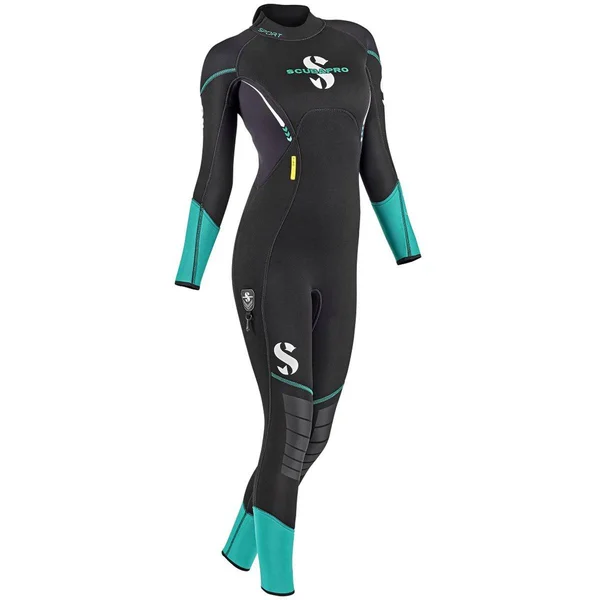 Scubapro Sport 3mm Women's Steamer, Black/Caribbean 2X-Large