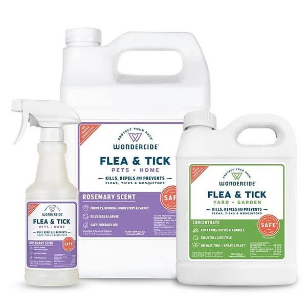 Wondercide - Indoor Pest Control Home Treatment Kit, Kills Ants, Roaches, and Spiders, with Natural Essential Oils, Rosemary