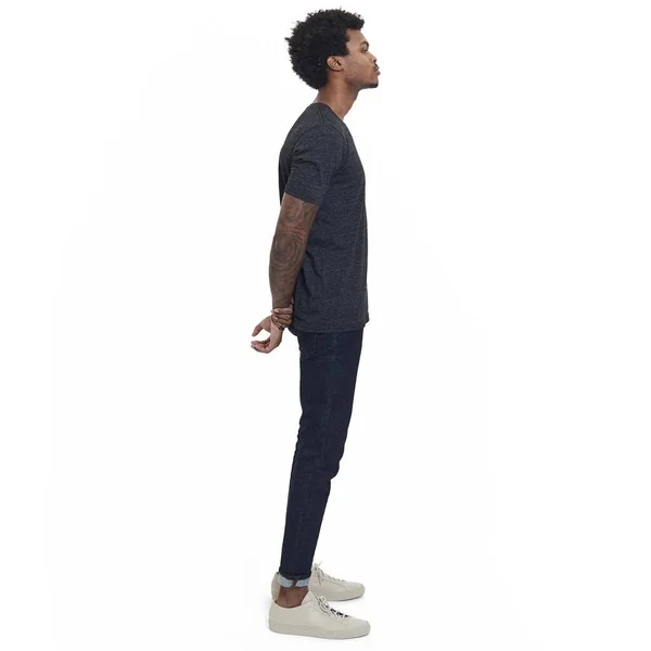 Goodlife - Tri-Blend Classic Crew L, Black