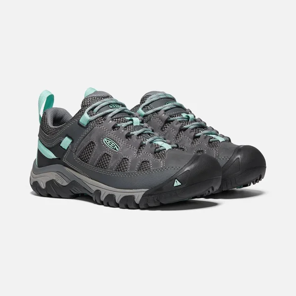 Keen Women's Targhee Vent Shoe - 8 - Steel Grey - Ocean Wave
