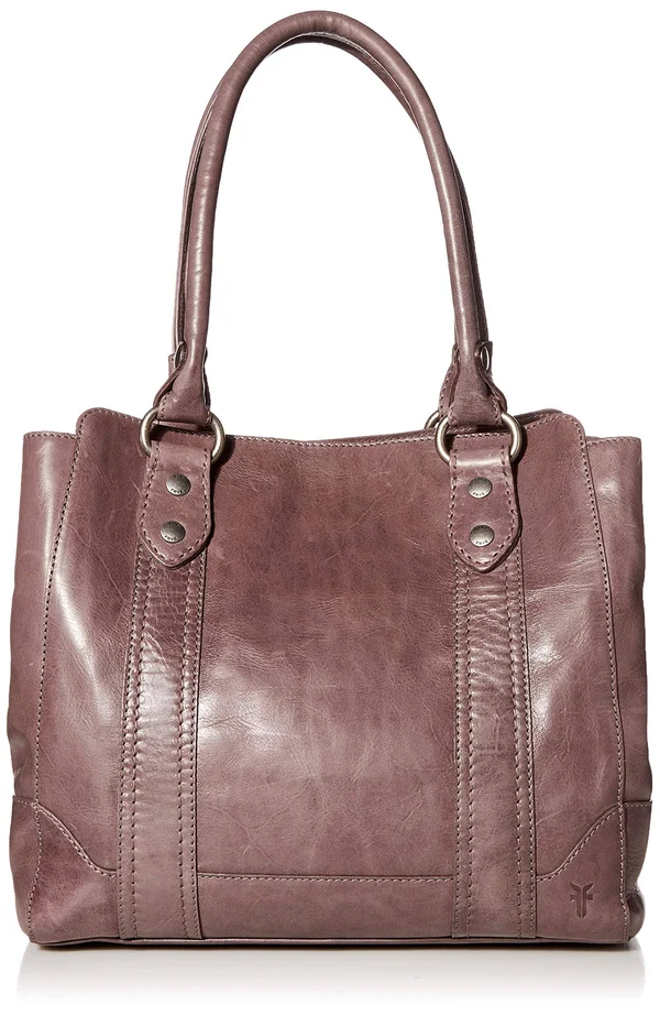 Frye Melissa Washed Leather Tote Bag - Amethyst
