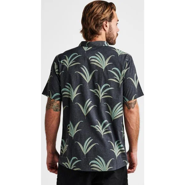 Roark Bless Up Mechanical Stretch Shirt - Forest, X-Large