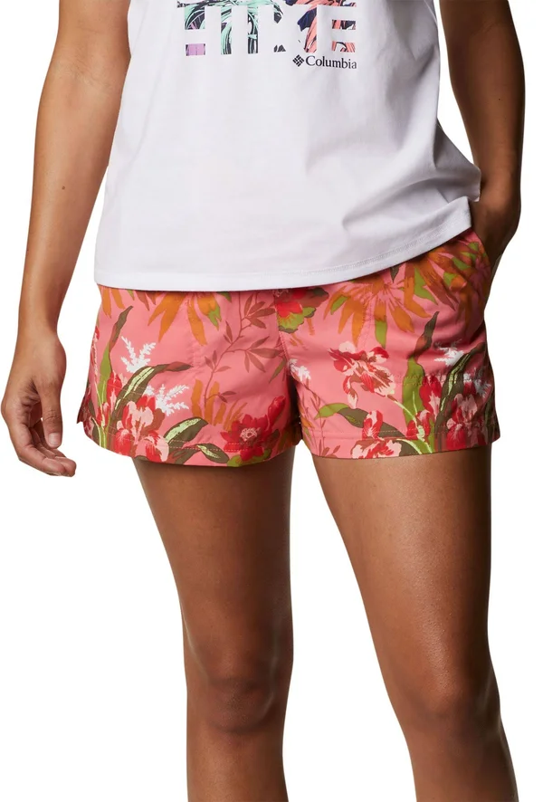 Columbia Women's Sandy River II Printed Shorts - 2X, Multi