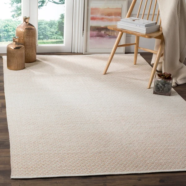 Safavieh Montauk Flatweave Rug, Beige/Ivory, 8&x10&
