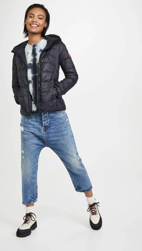 Canada Goose, Abbott Hoody Down Jacket, Women, Black, S, Jackets