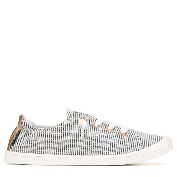Roxy Women's Bayshore Sneakers (Navy White Stripe) - Size 9.5 M