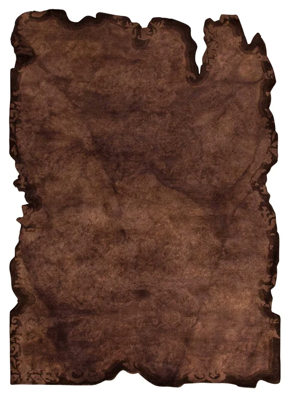 Mat Vintage 17WT Jalwa 1 Area Rug - Brown, 5&2x22x7&6x22 Rectangle