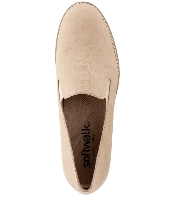 SoftWalk Women's Whistle Slip On, Size: 6.5, Black