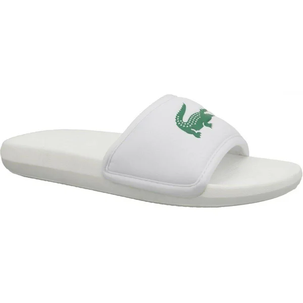 Lacoste Croco Slide 119 3 737CMA0020082 Slides White, Mens, Synthetic