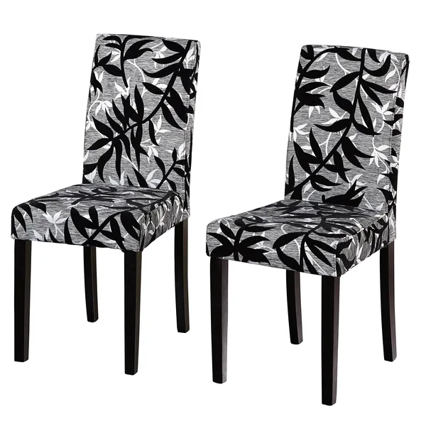 Leaf Print Parson Chair - Set of 2