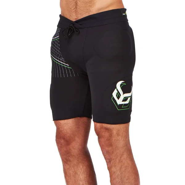 Demon Black Flex-Force Pro Snowboarding Protection Shorts