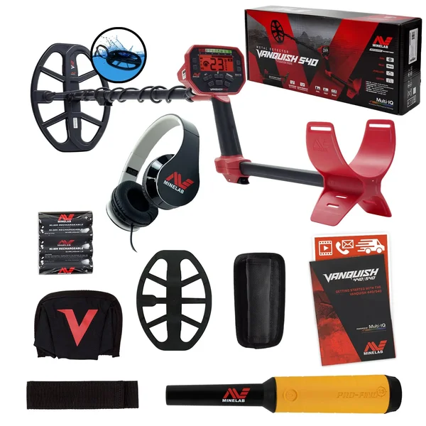 Minelab Vanquish 540 Detector with Pro-Find 15 Pinpointer