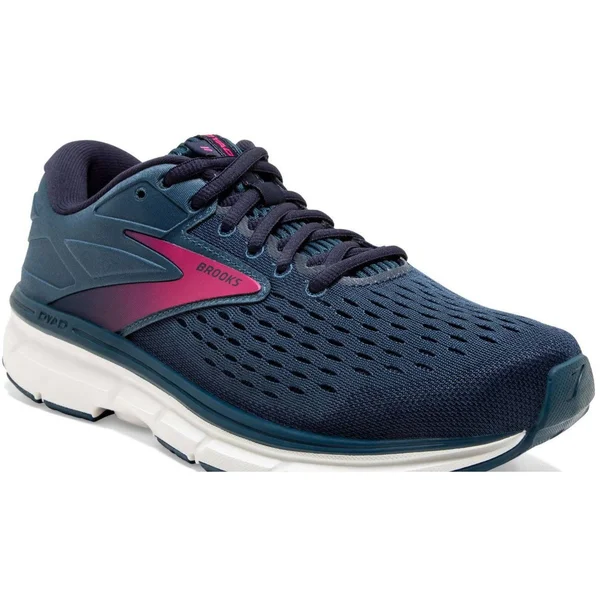 Brooks Women's Dyad 11 - Black/Ebony/Green, 8, 2E