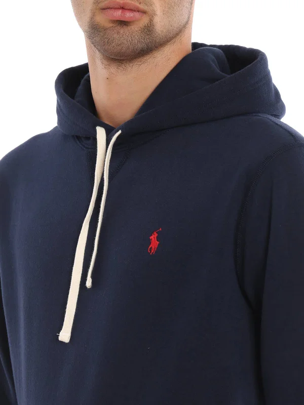 Polo Ralph Lauren Navy Fleece Hoodie