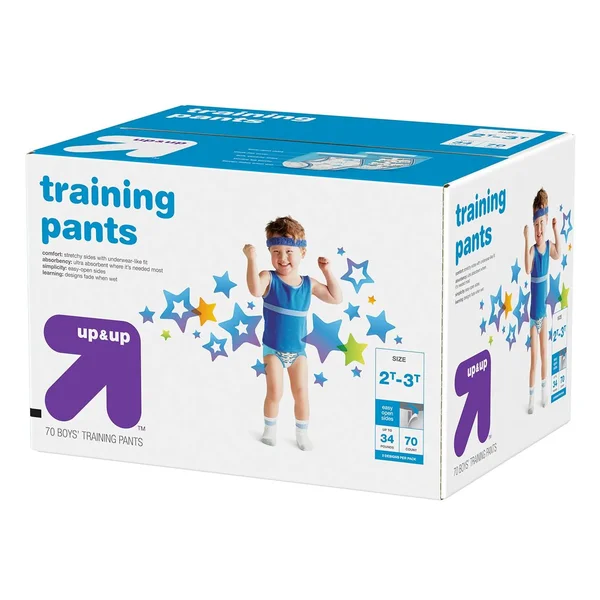 Upu0026Up - Boys& Training Pants Giga Pack - Size 2T-3T - Boy's