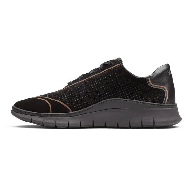 Vionic Riley Women's Shoes Black/Black : 8 W